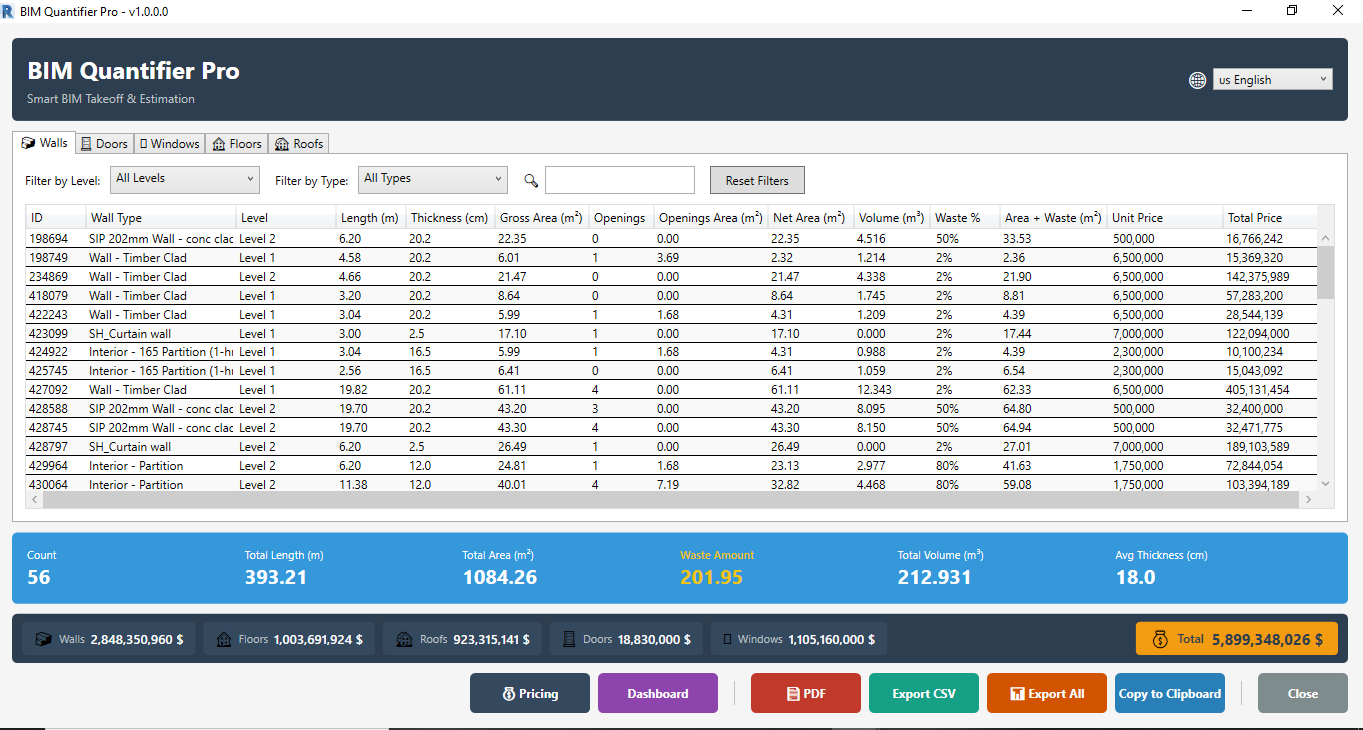 Main Interface